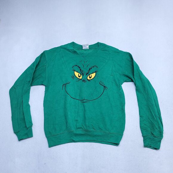 The Grince Casual Long Sleeve Pullover Sweatshirt Mens Size Small S Green - Picture 1 of 10